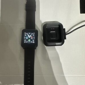 Supersonic SC-84ECGBLK ECG + PPG Touchscreen Smart Watch